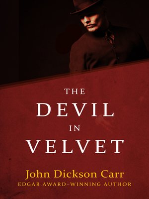 cover image of The Devil in Velvet